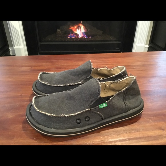 sanuk vagabond charcoal